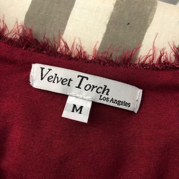 Velvet torch sleeveless red furry sweater dress - Picture 9 of 11